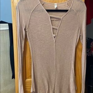 Free People Never Worn Long Sleeve Shirt
